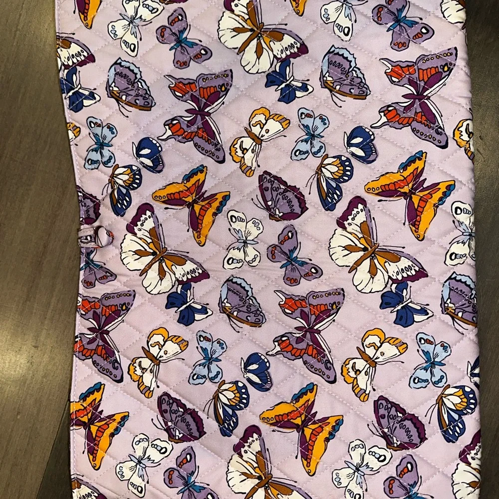 Vera Bradley Purple Butterflies Laptop Case Cover Pouch NWT